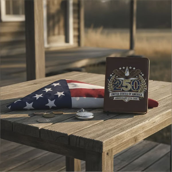 🏆#1 Bestselling - ❤250th U.S. Anniversary Pen & Notebook Set