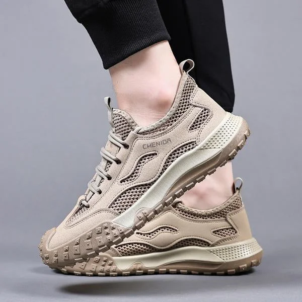 MEN'S MESH CASUAL WEAR-RESISTANT HIKING SHOES