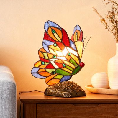 Stained Glass Animal Lamp Collection B