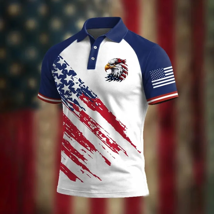 R.E.D. Friday Remember Everyone Deployed Men's Camo Polo Shirt | Patriotic Military Support Tee