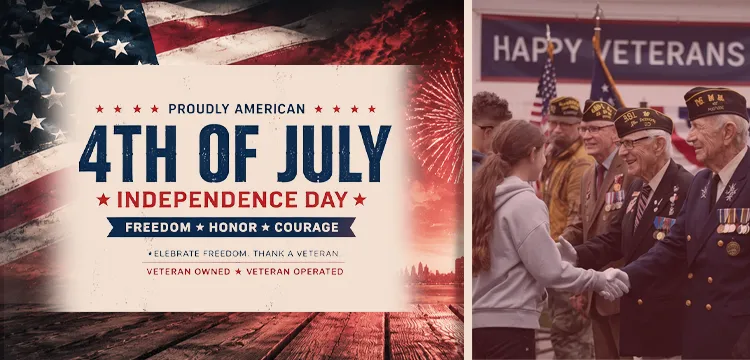 4th of July Celebration Banner