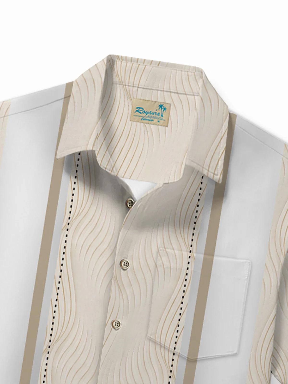 Cargks®Retro Men's Button Pocket Short Sleeve Shirt