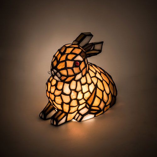 Stained Glass Animal Lamp Collection B