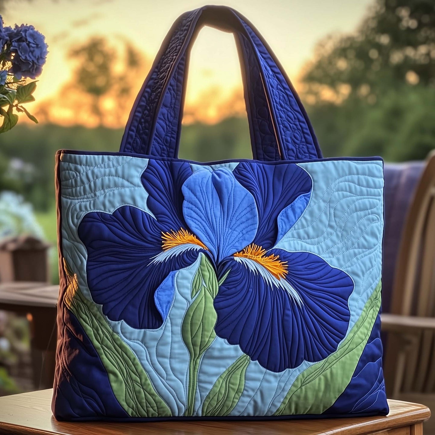 Iris Quilted Tote BagGFTOTG1249