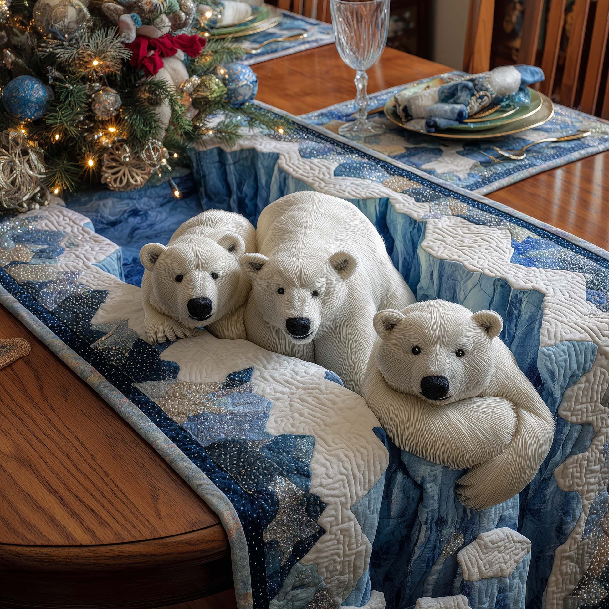 Polar Trail Quilted TableRunner GFTOTP14431