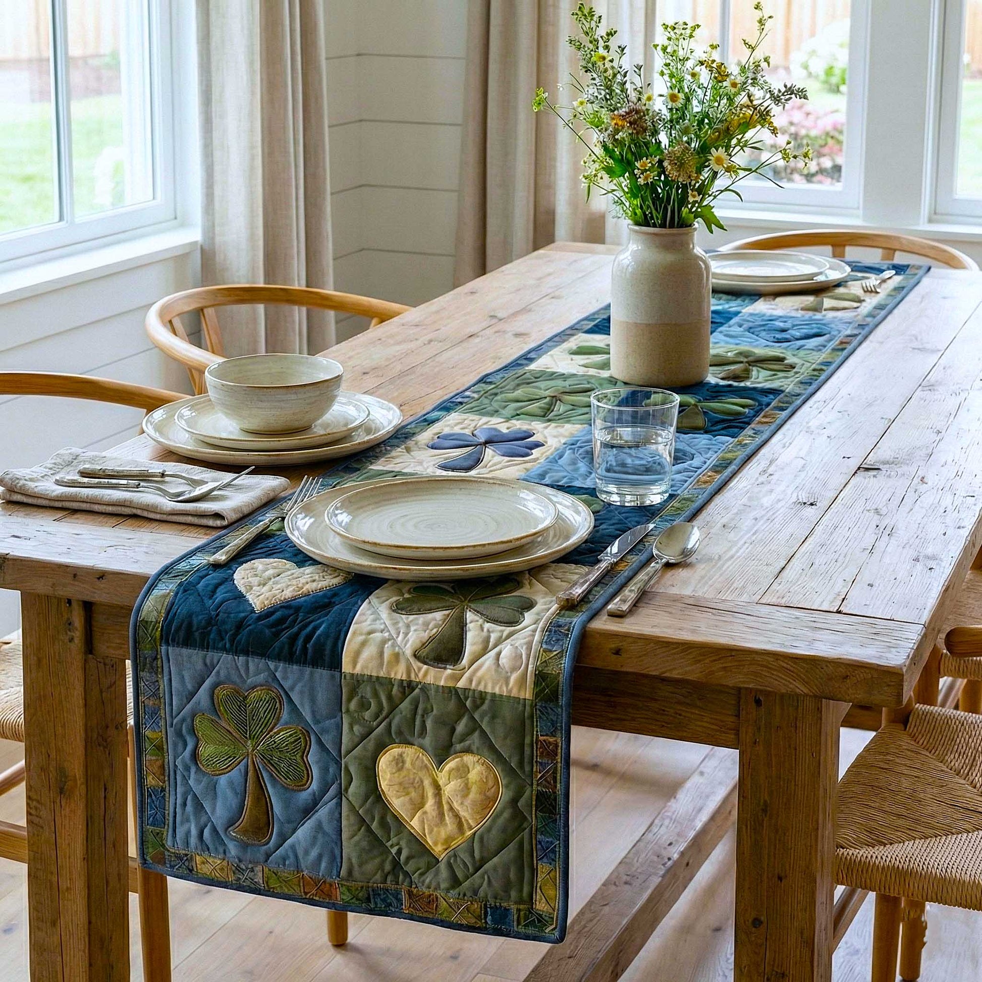 Irish Blessings QuiltedTable Runner GFTOMA8746