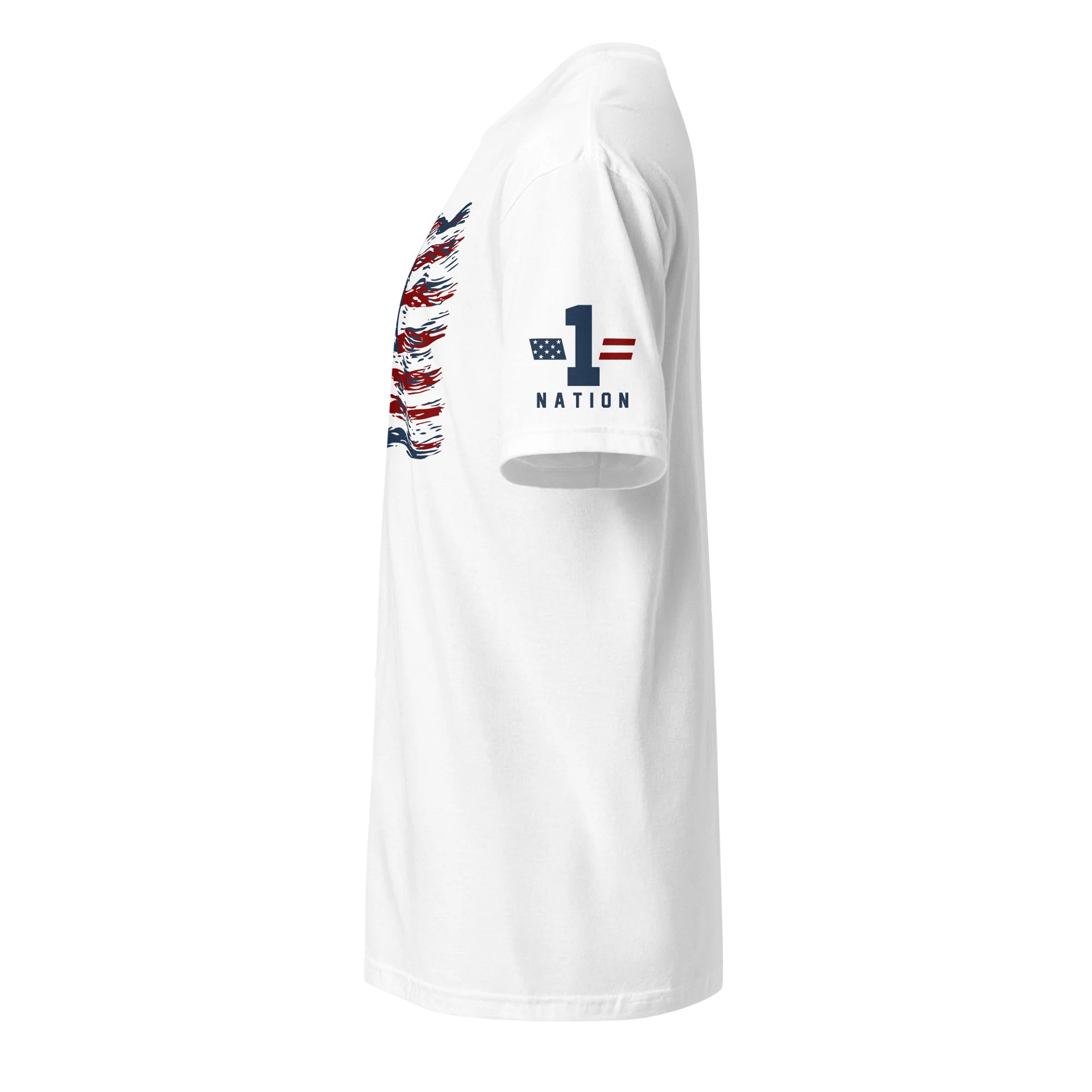 God Bless America Wavy Flag