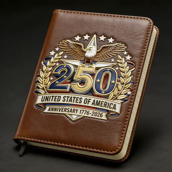 🏆#1 Bestselling - ❤250th U.S. Anniversary Pen & Notebook Set