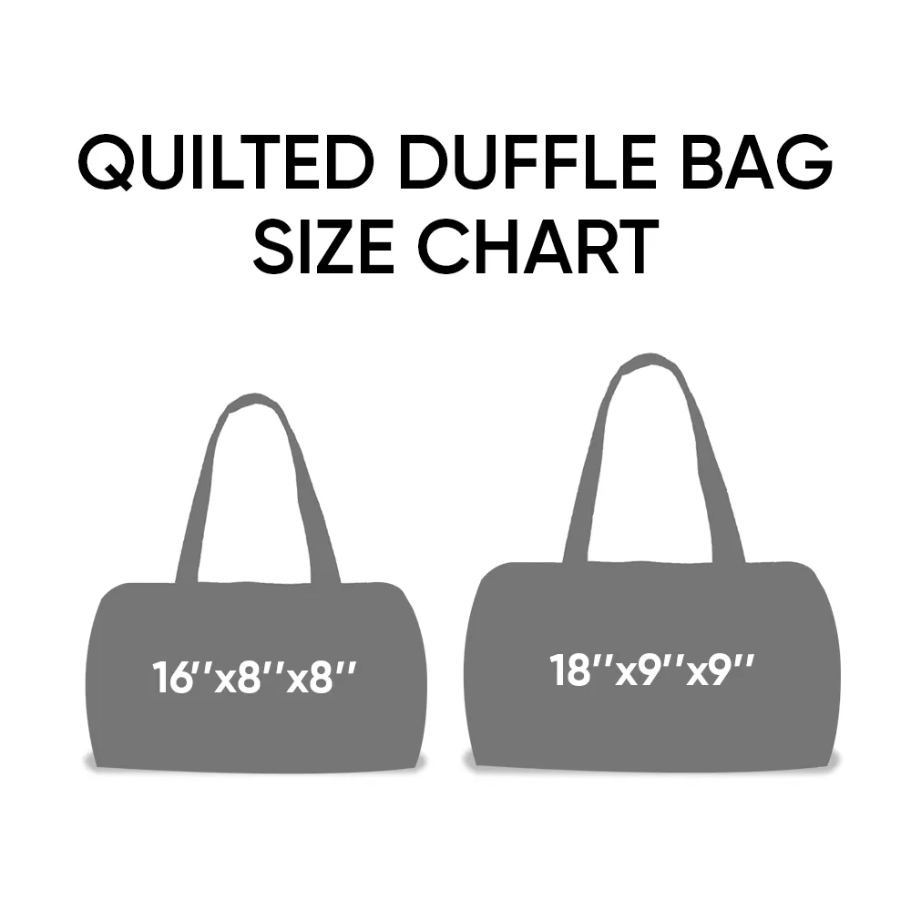 Hippie Van Quilted Duffle Bag GFTOMA3272