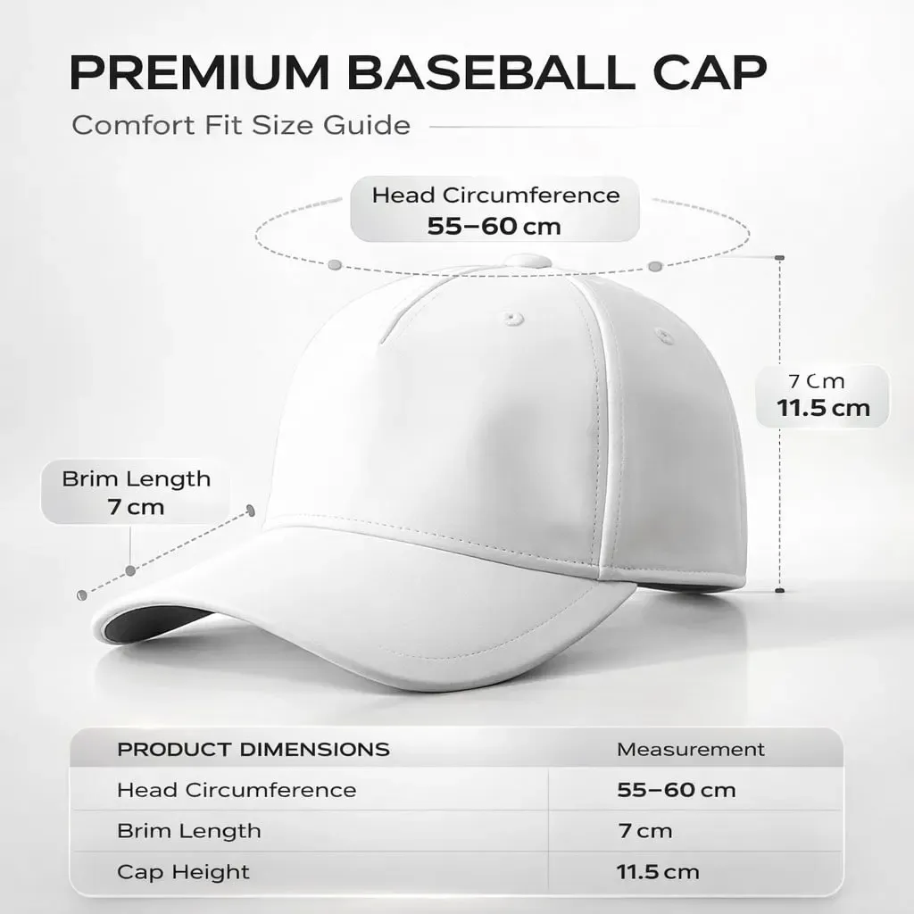 Premium Vintage Baseball Cap – Timeless Style Meets Everyday Comfort