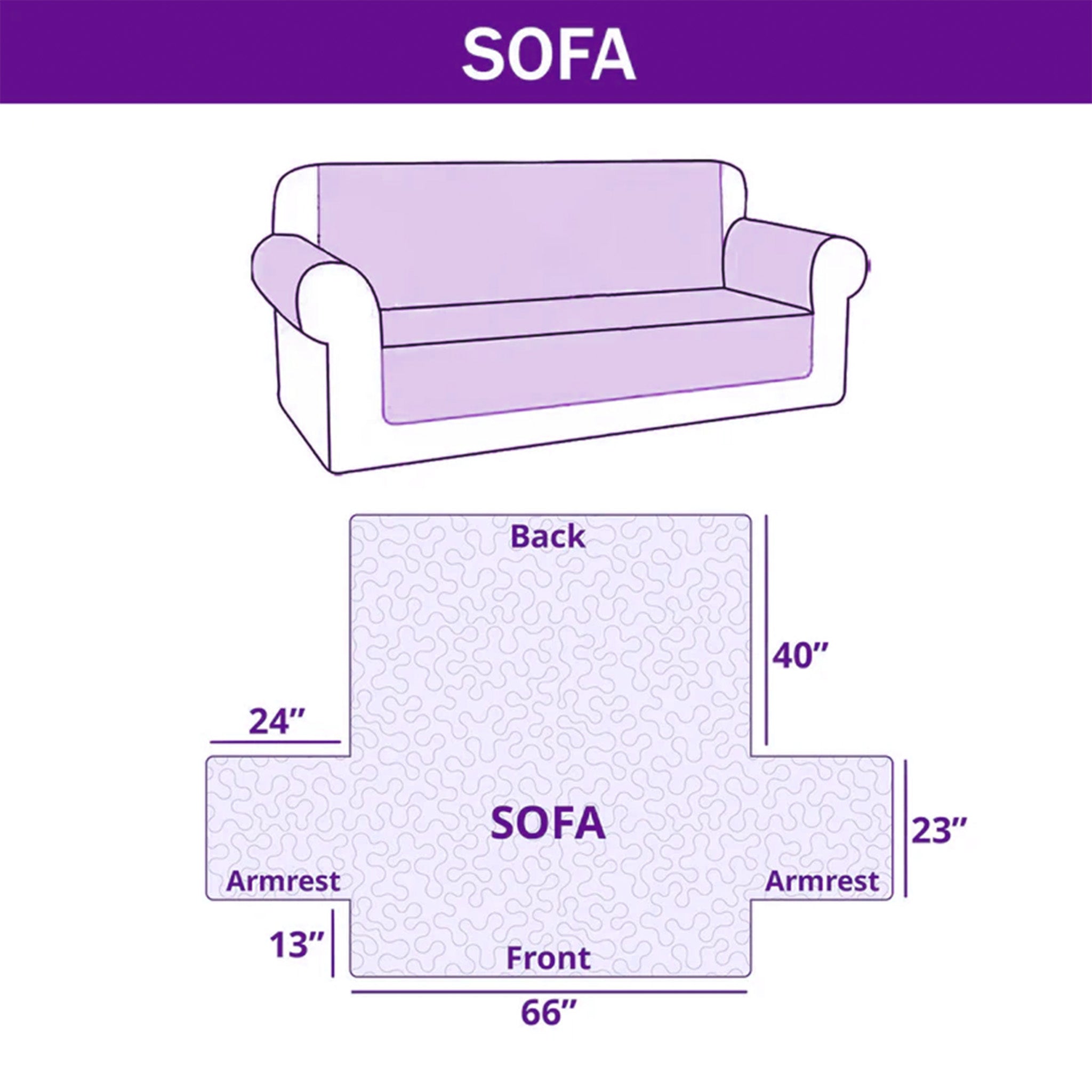 Golf Course Quilted Sofa   Cover GFTONT5584 - 5
