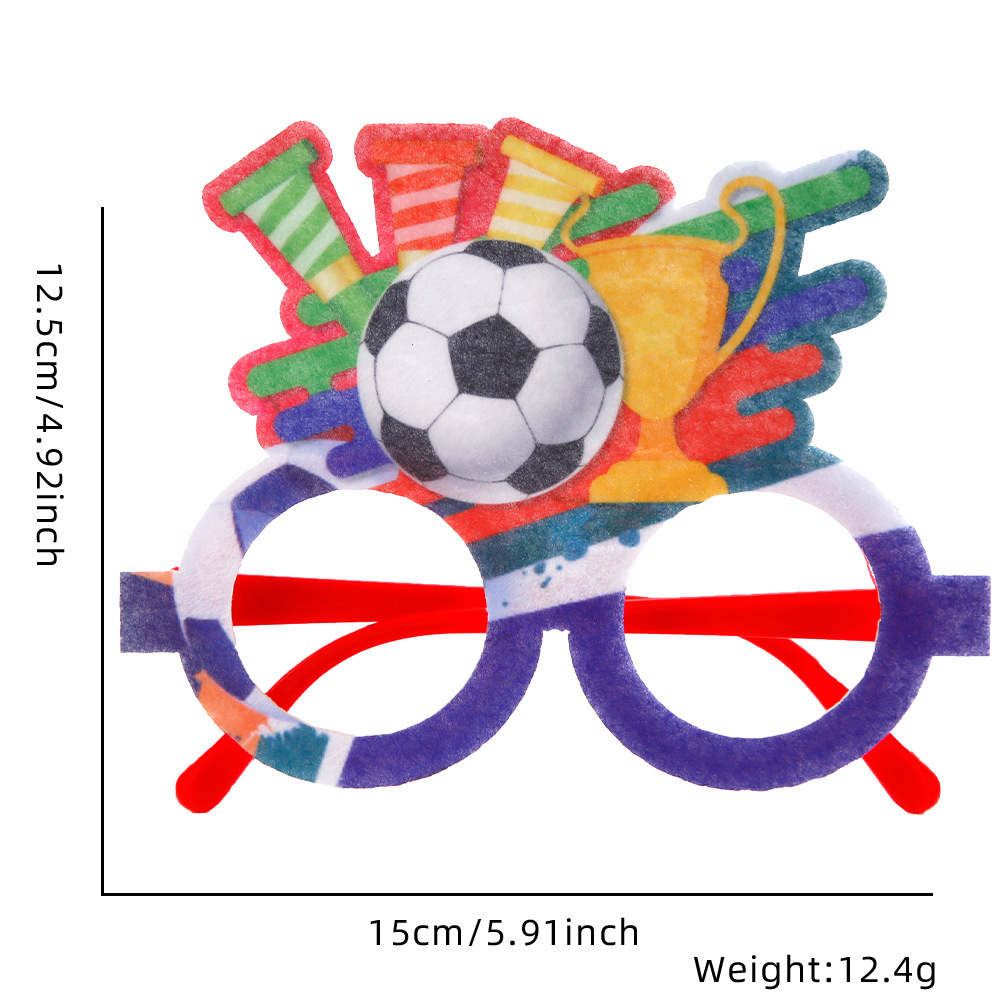 Soccer Party Novelty Glasses