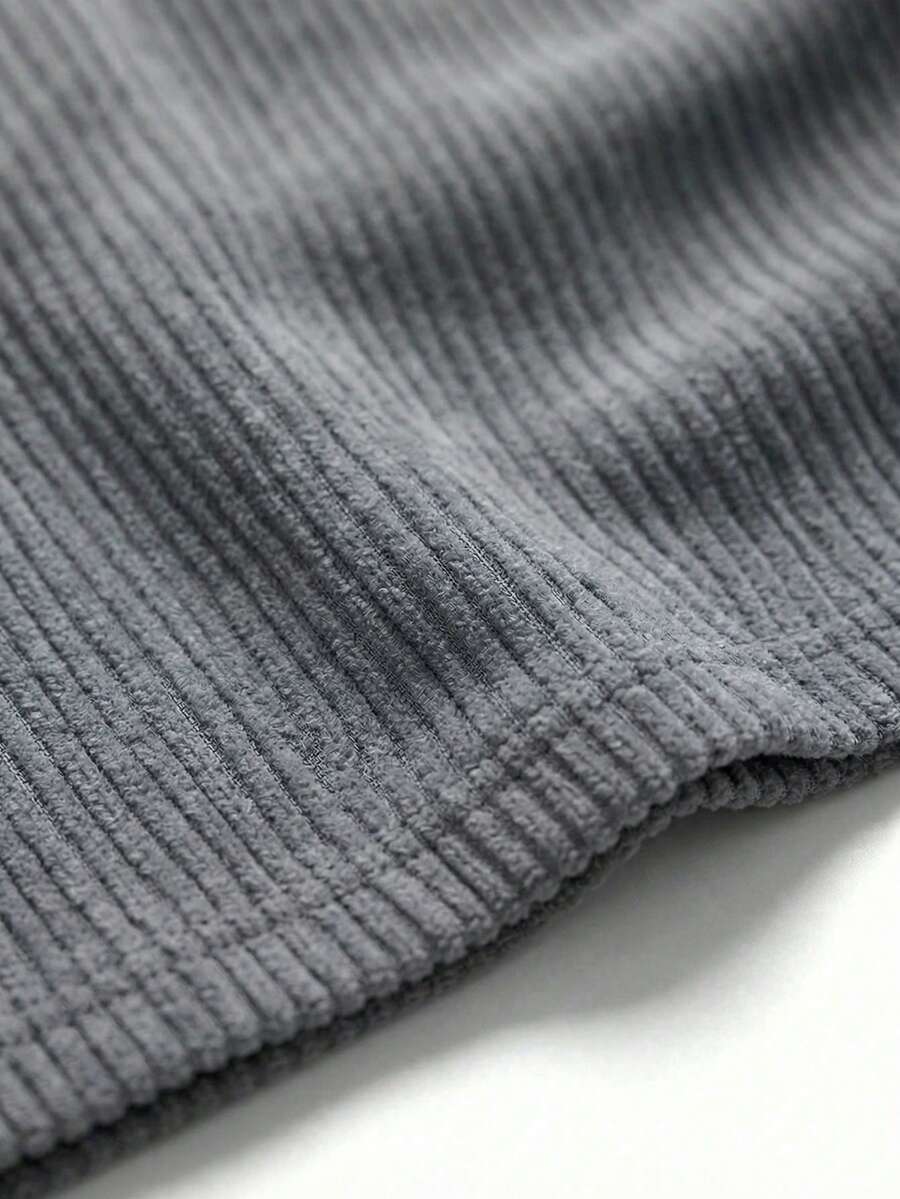 Men's Casual Loose Fit Round Neck Short Sleeve T-Shirt