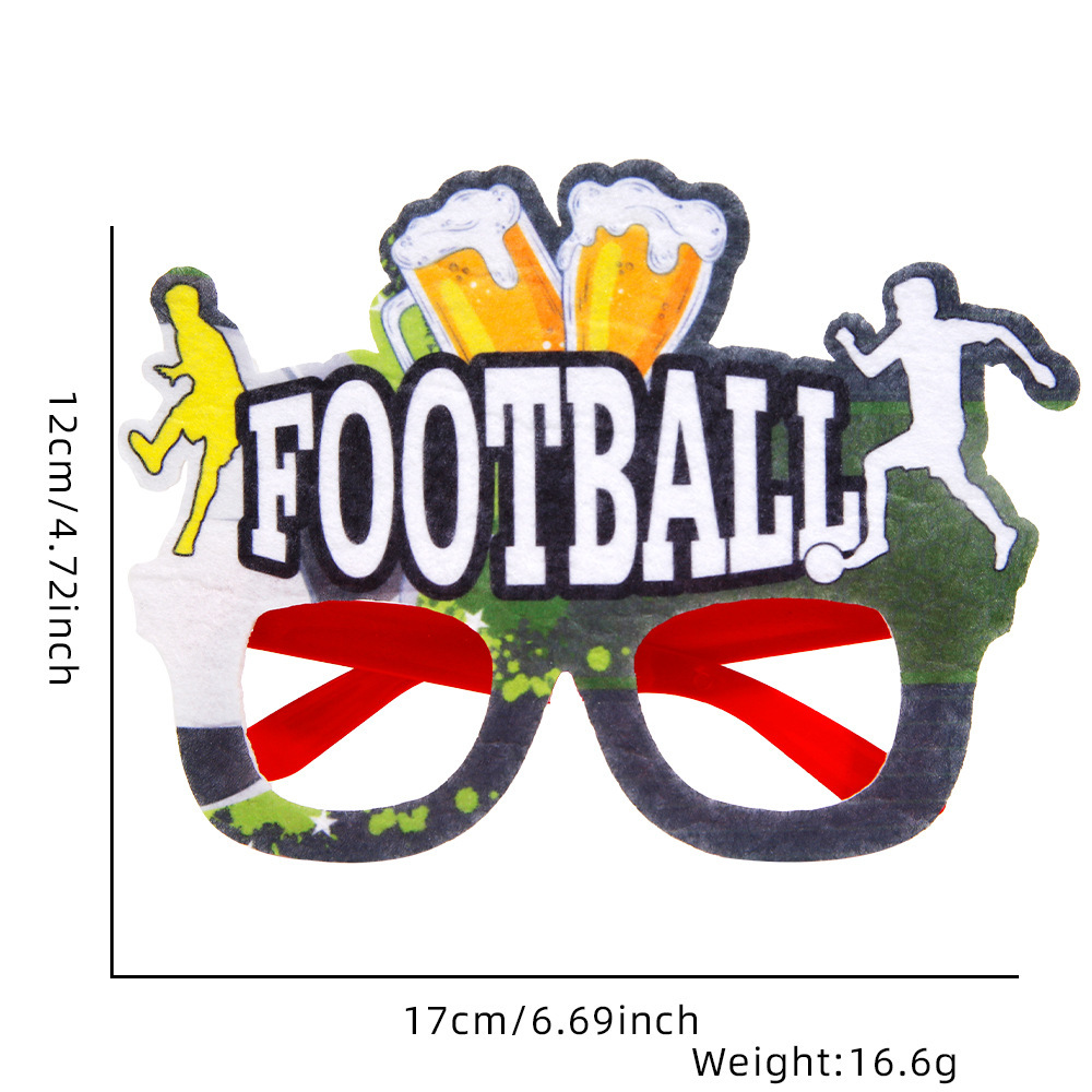 Soccer Party Novelty Glasses