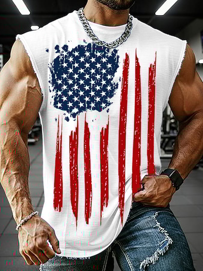 Men's America 250th Anniversary Print Tank Top