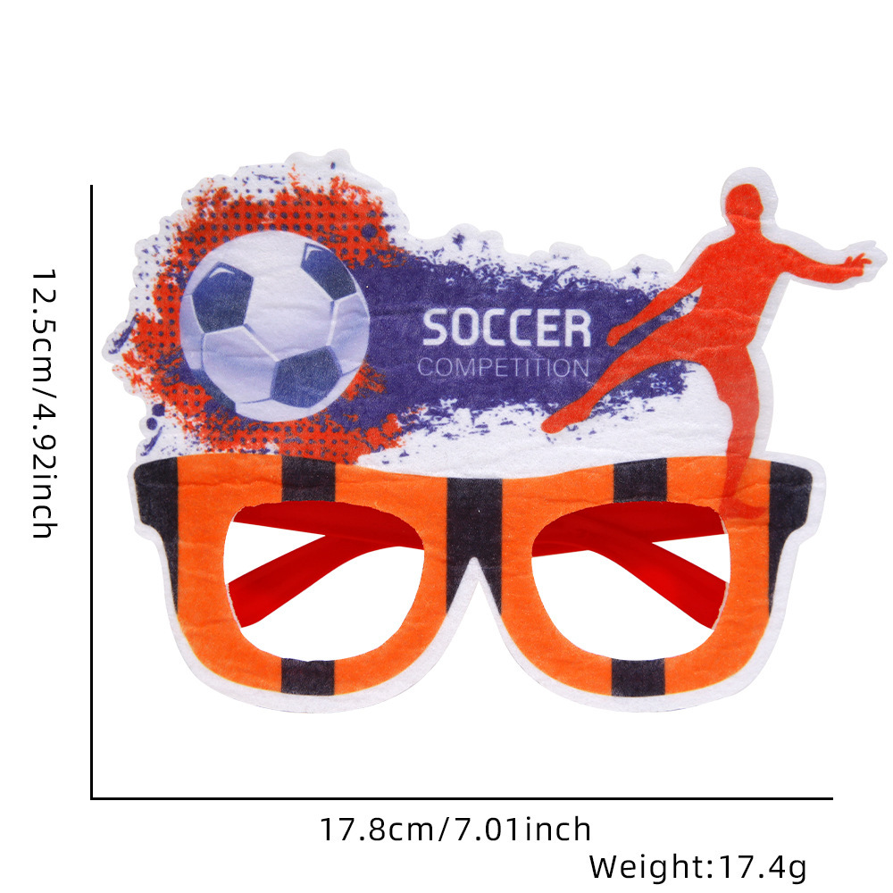 Soccer Party Novelty Glasses
