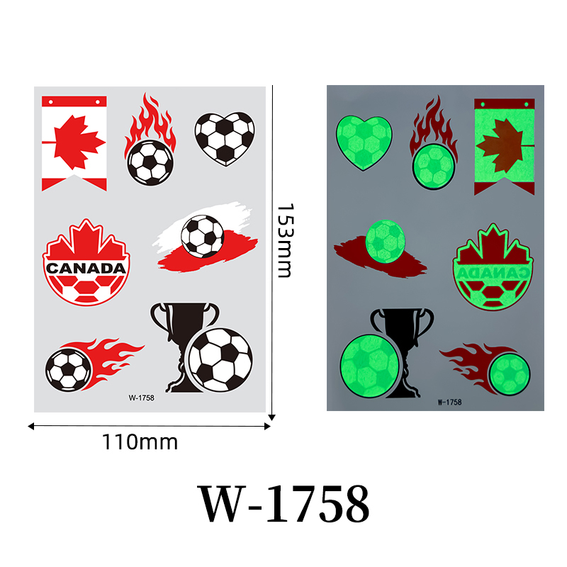 [Copy]Waterproof National Flag Temporary Tattoos