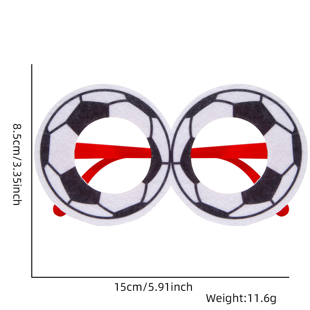 Soccer Party Novelty Glasses