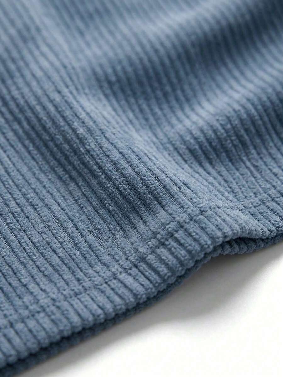 Men's Casual Loose Fit Round Neck Short Sleeve T-Shirt
