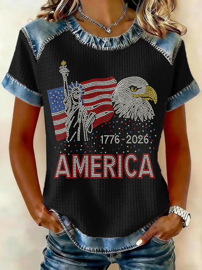 Women'S 1776-2026 Print T-Shirt