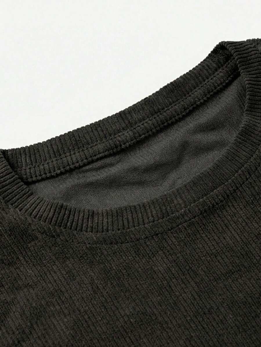 Men's Casual Loose Fit Round Neck Short Sleeve T-Shirt