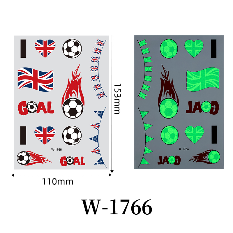 [Copy]Waterproof National Flag Temporary Tattoos