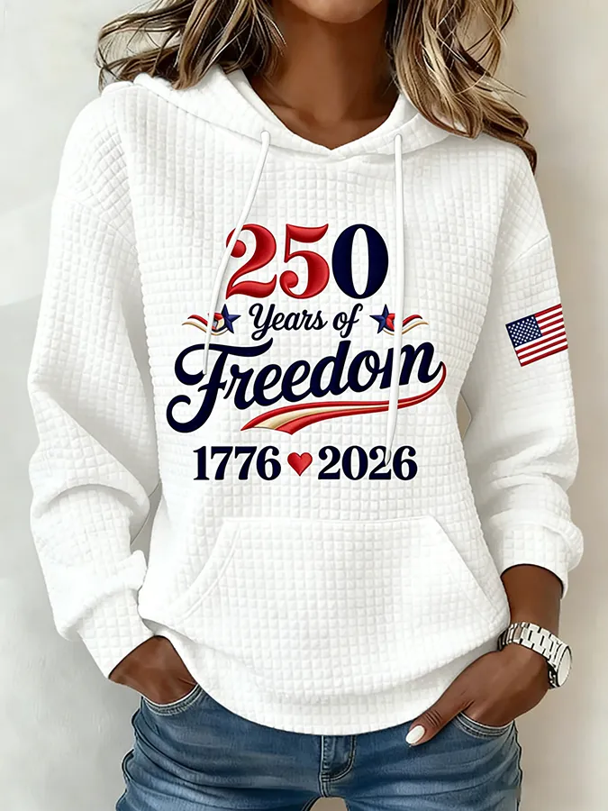 Women's USA 250th Anniversary Print Sweatshirt