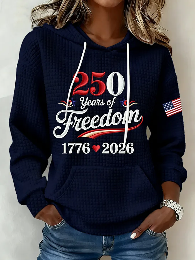 Women's USA 250th Anniversary Print Sweatshirt