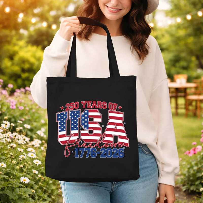 USA 250th Anniversary Freedom Tote Bag
