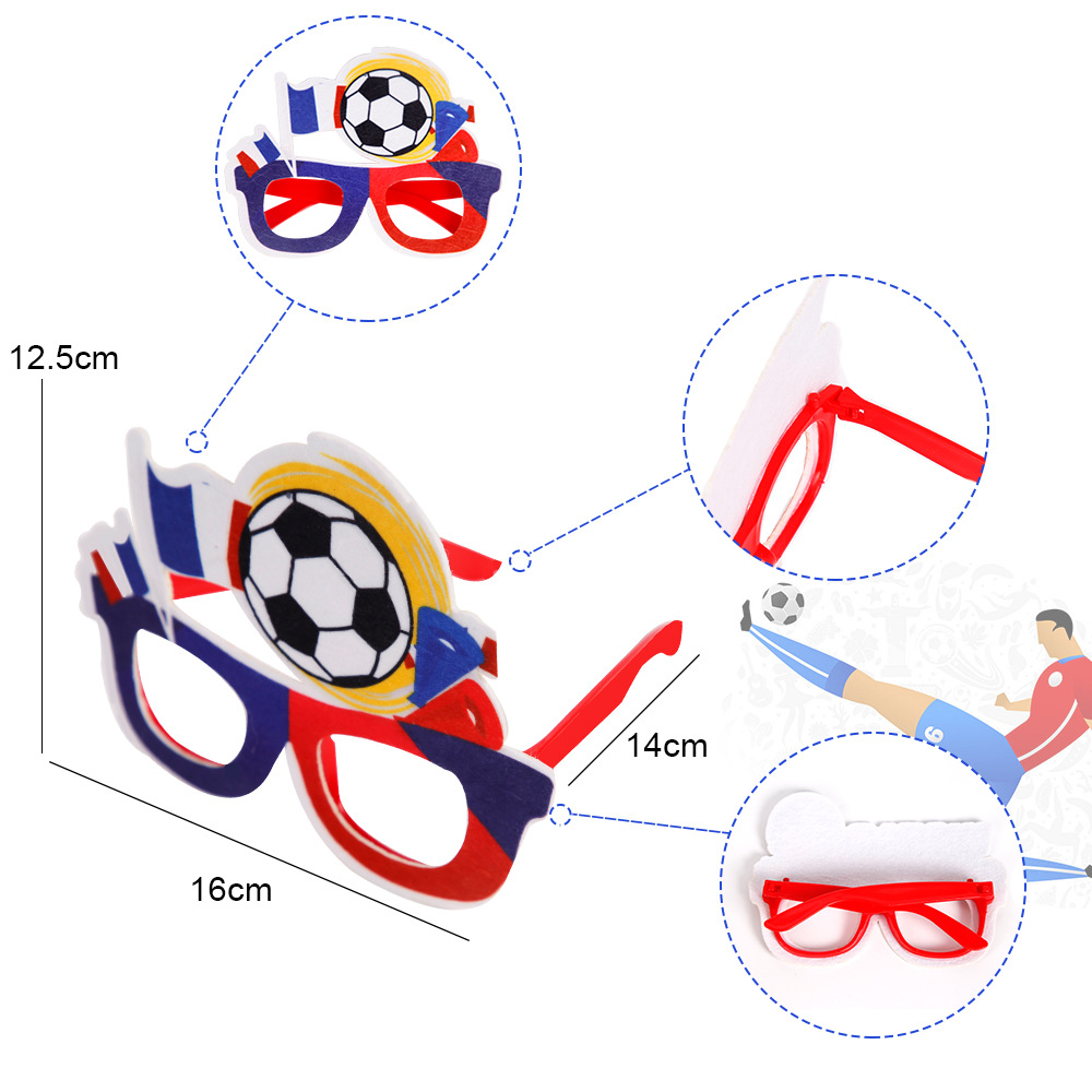 Soccer Party Novelty Glasses