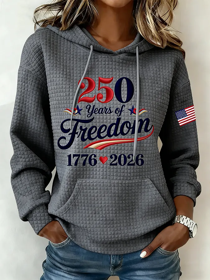 Women's USA 250th Anniversary Print Sweatshirt