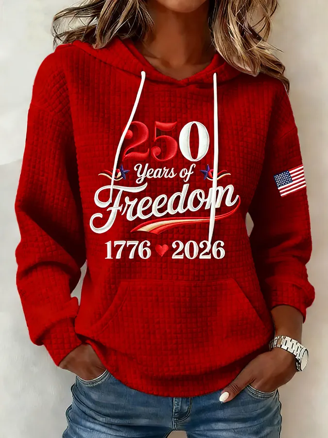 Women's USA 250th Anniversary Print Sweatshirt