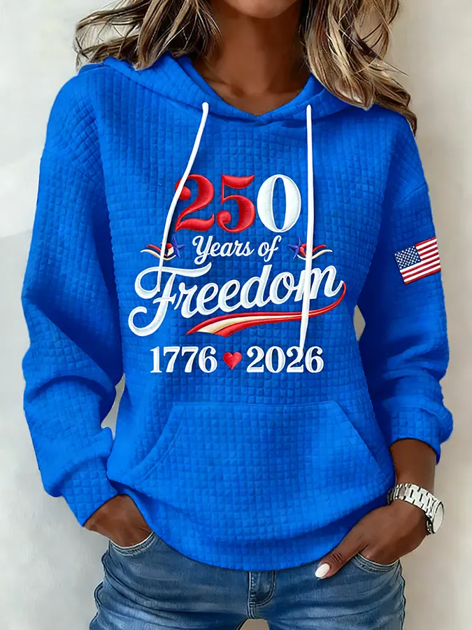 Women's USA 250th Anniversary Print Sweatshirt
