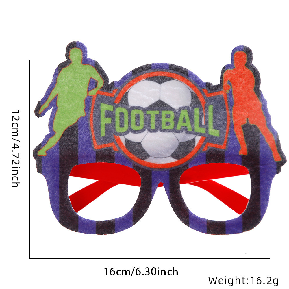 Soccer Party Novelty Glasses