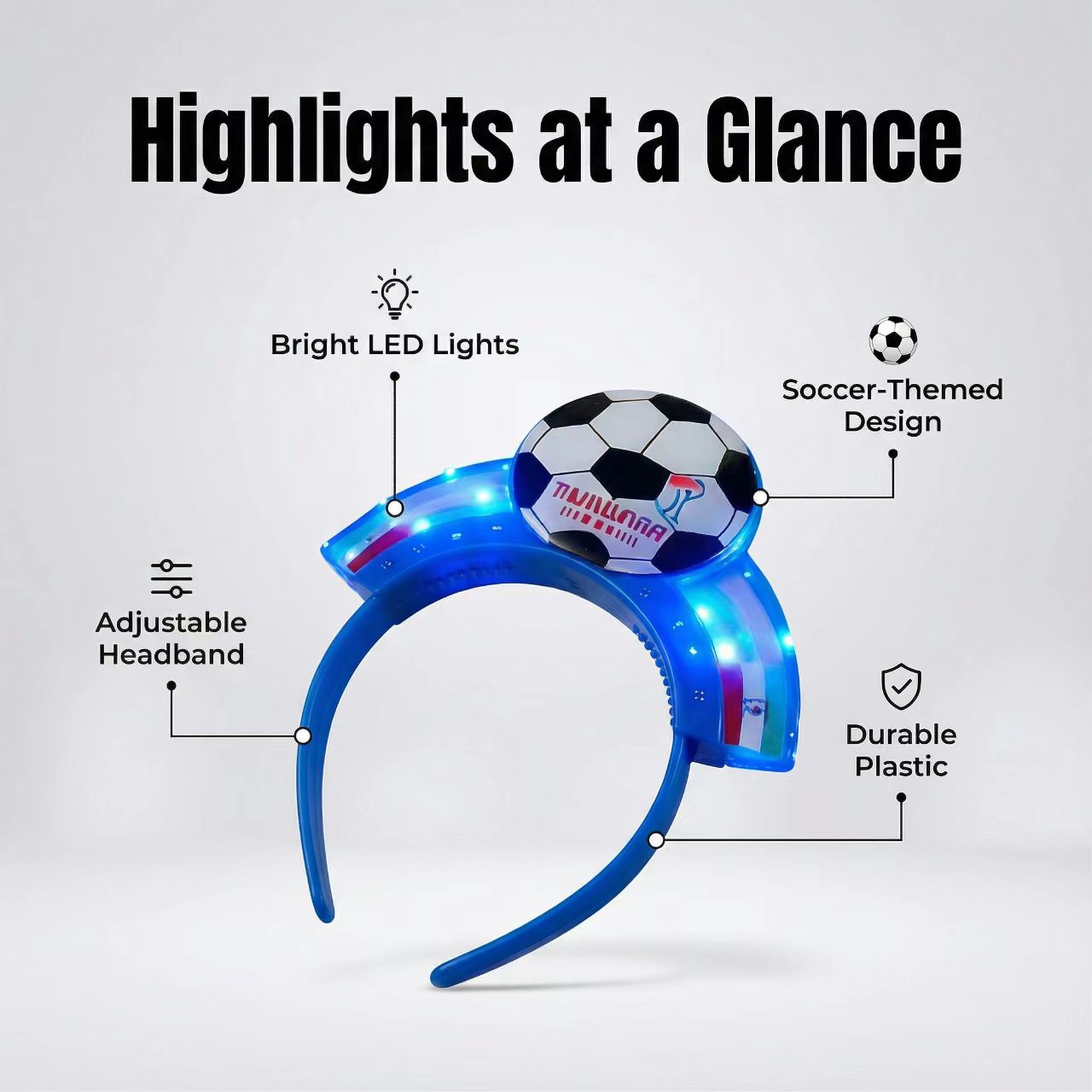 [Copy]Soccer Party Novelty Glasses