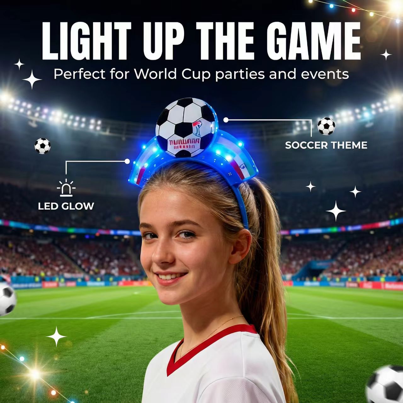 [Copy]Soccer Party Novelty Glasses