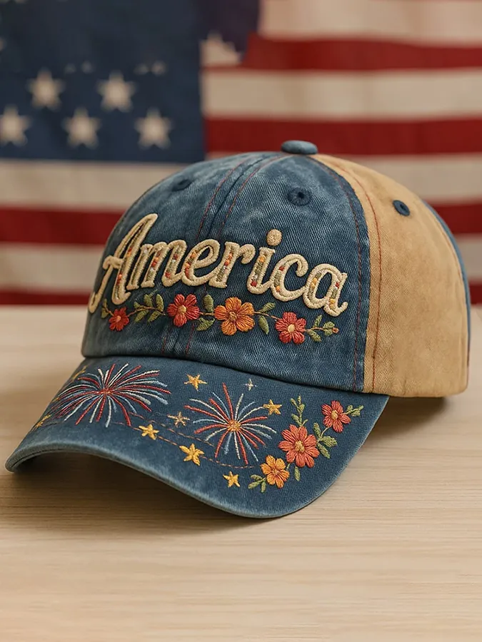 American 250th Anniversary Printed Hat