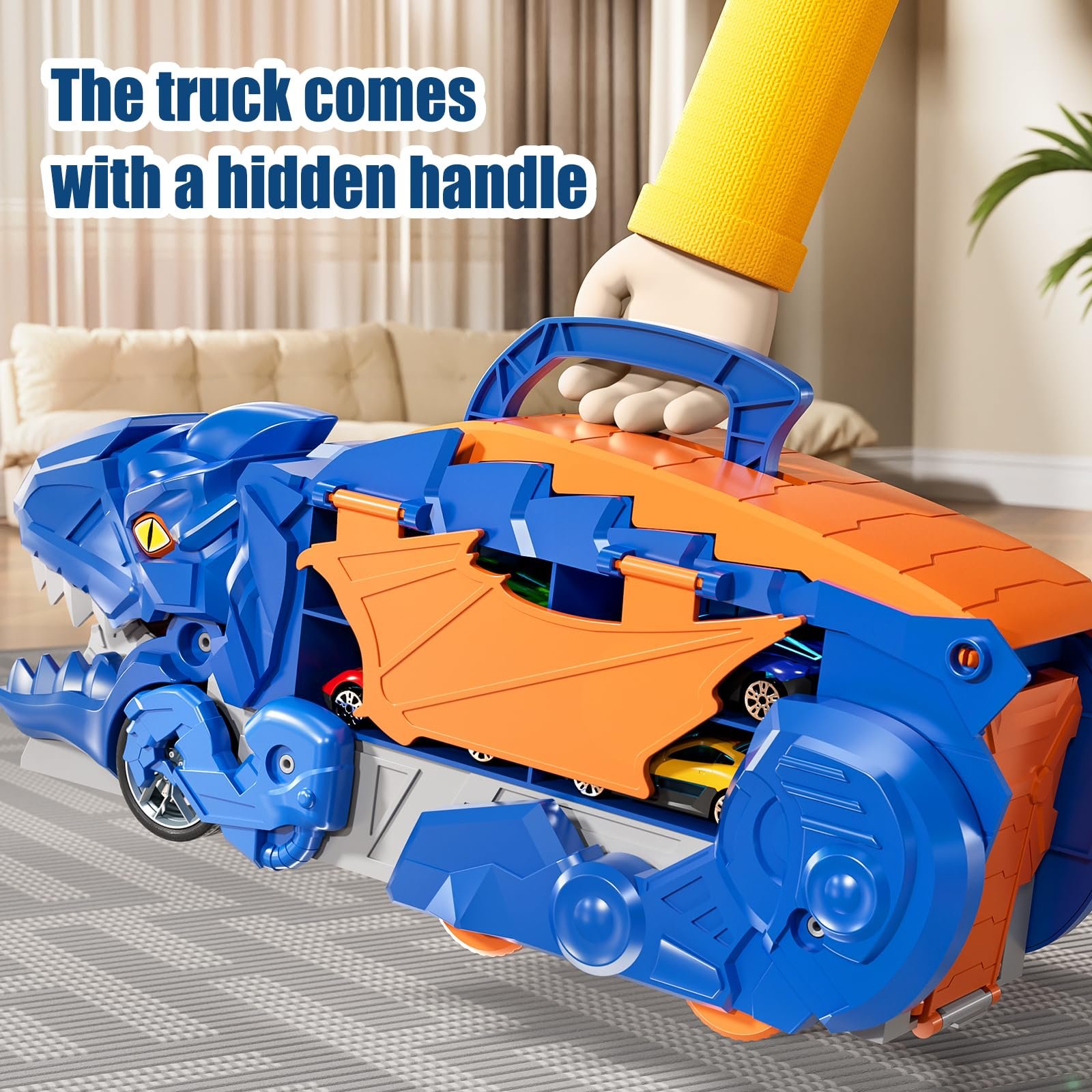 🔥Black Friday Sale -✨Dinosaur Transformed Truck Toy