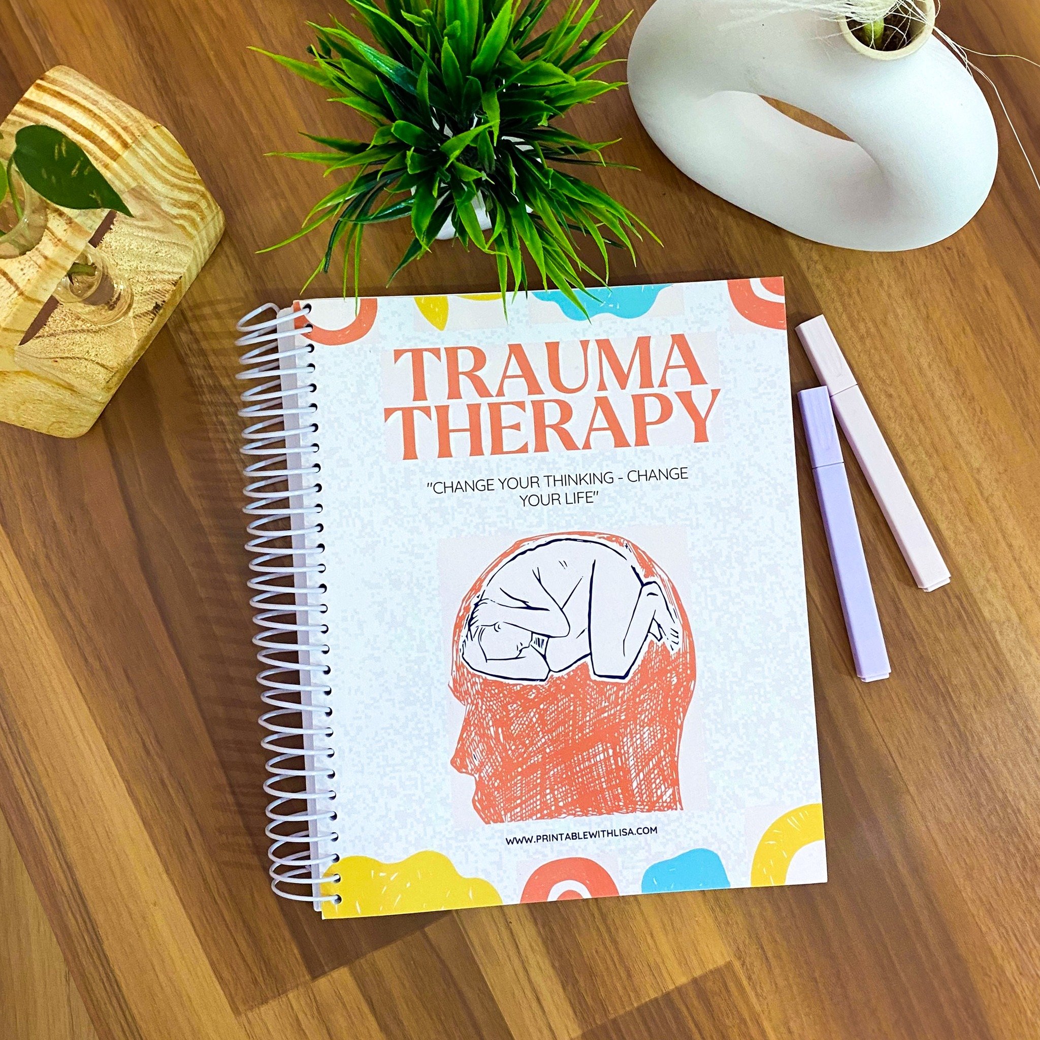 🧠Trauma therapy anxiety coping skill worksheets🔥BUY 2 FREE SHIPPING