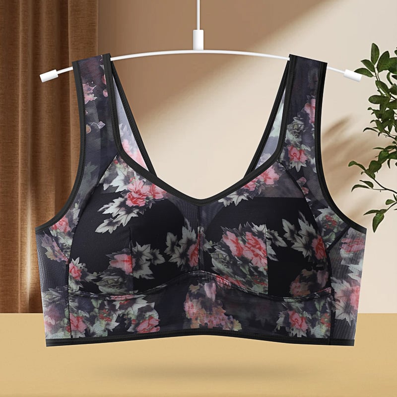 ✨BUY 1 GET 1 FREE🔥 👙Ice Silk Lace Cooling Comfort Bra