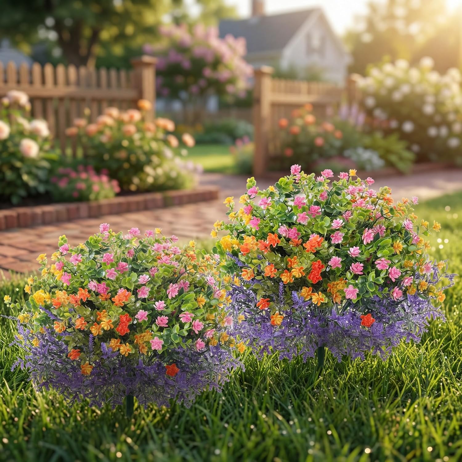 🔥 Limited Stock-50% Off | Artificial Potted Trees With Ground Stakes
