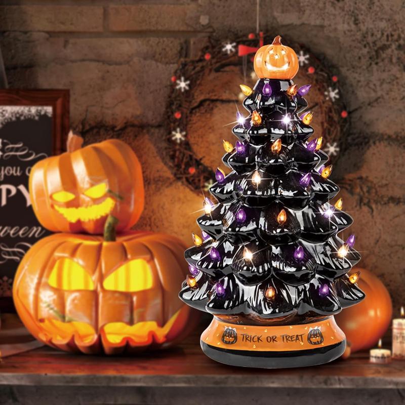 🔥Last 48 hours 57% off -🎄🎃 Halloween Ceramic Christmas Tree ✨
