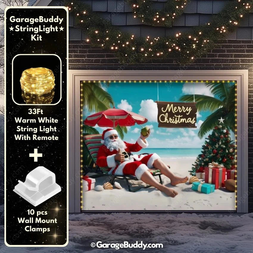 Garage Buddy | Christmas Paradise | Christmas Garage Door Cover