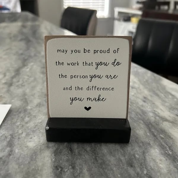 🎁Office Gift-Mini Sign Desk Decor