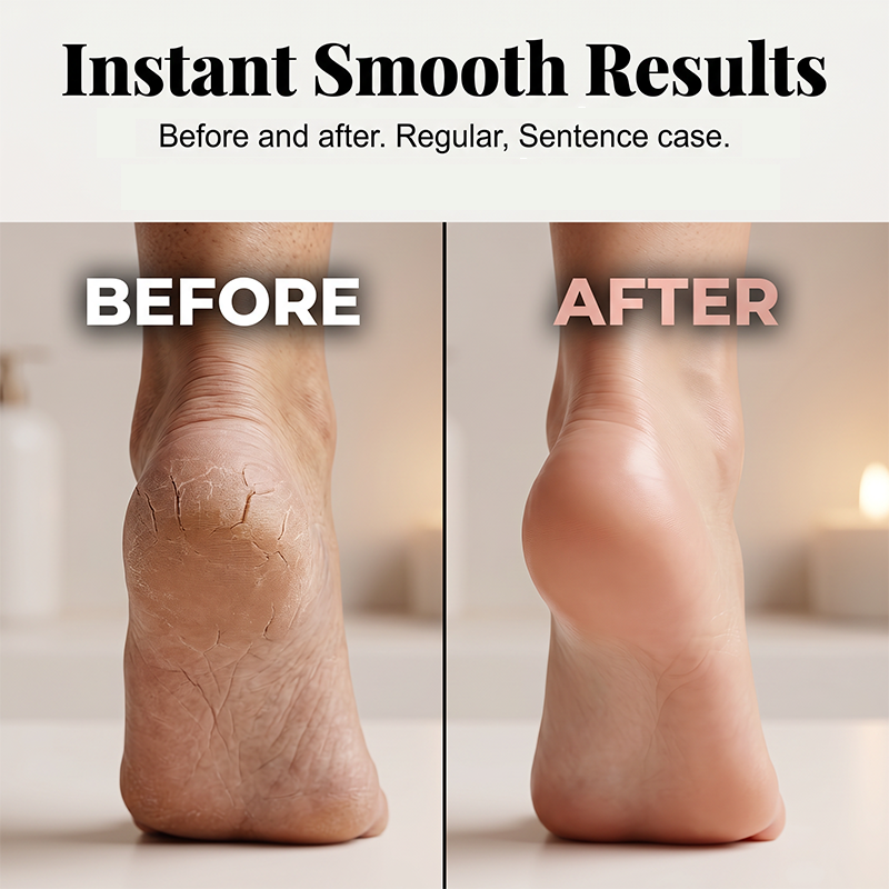 Rechargeable Electric Foot File with Smart Pressure Control 🦶– Gentle & Safe Pedicure Tool for Smooth, Salon-Perfect Heels anywhere!💃