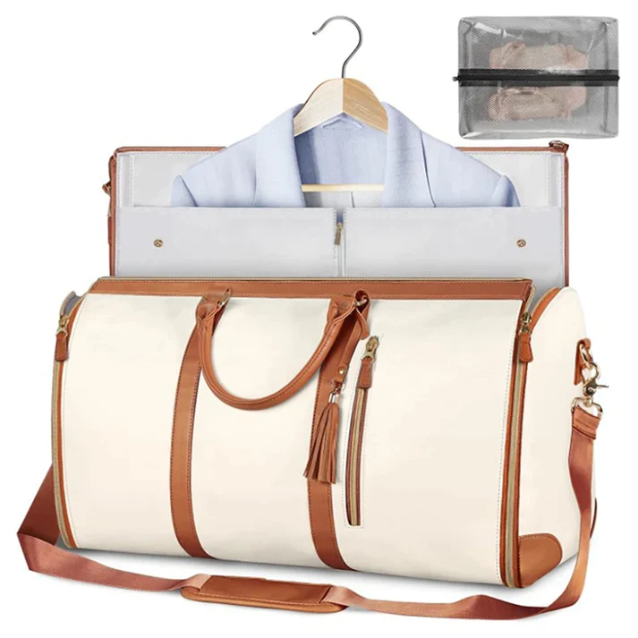 VoyageVault (Versatile Fashion Large PU Folding Suit Storage Bag for Women) – Last Day Sale Off 60%