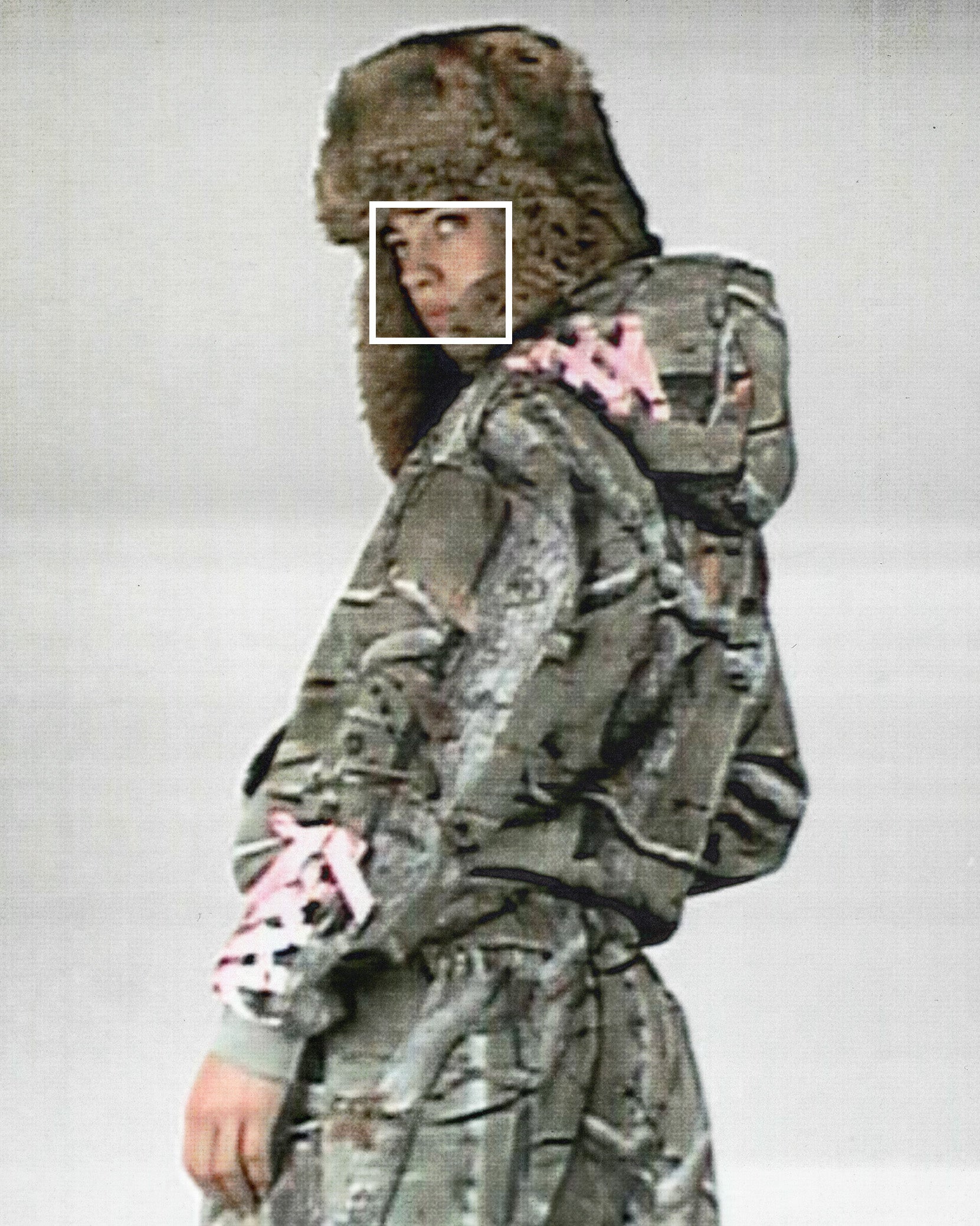 Malenin RIBBON Camo Hoodie