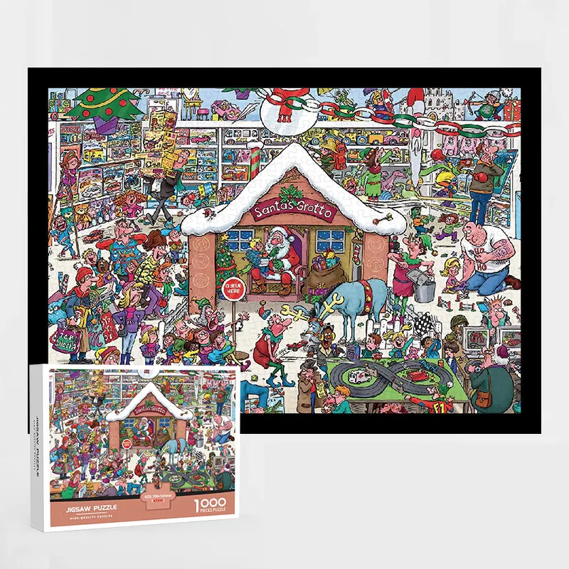 Awishday Advent Calendar Christmas Jigsaw Puzzles