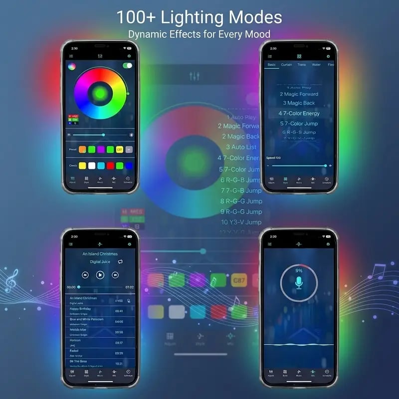 🔥Hot Sale 49% OFF🚘Intelligent LED In-Car Ambient Lighting