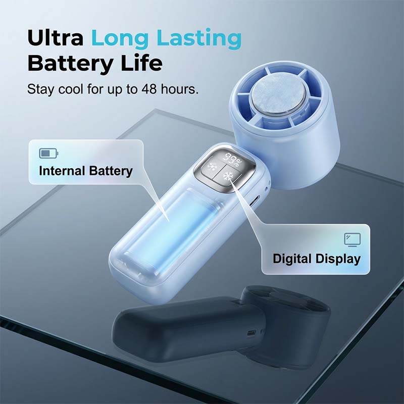 Semiconductor Cooling Handheld Fan